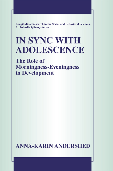 In Sync with Adolescence - Anna-Karin Andershed