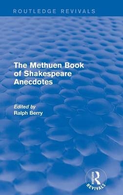 Methuen Book of Shakespeare Anecdotes - 