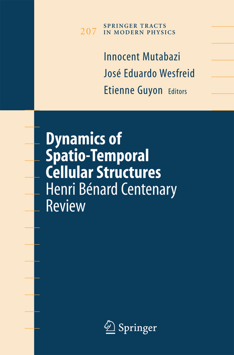 Dynamics of Spatio-Temporal Cellular Structures - 