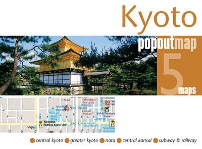 Kyoto PopOut Map -  Compass Maps