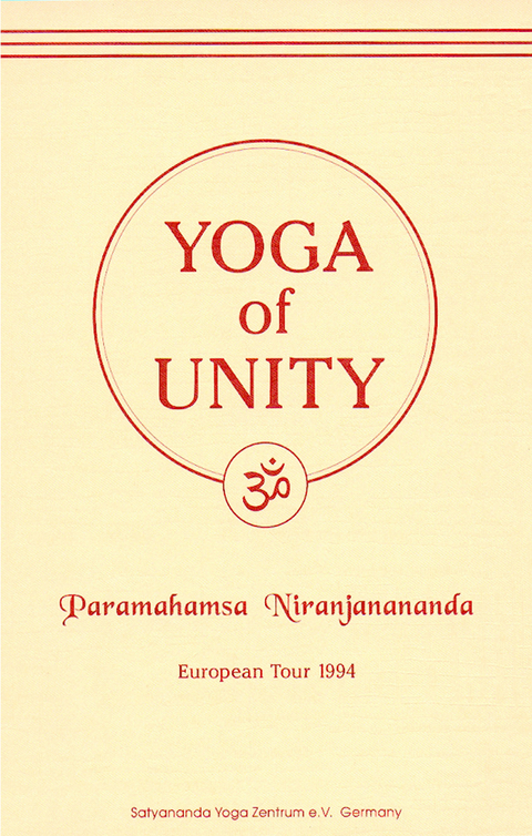 Yoga of Unity -  Swami Niranjanananda Saraswati