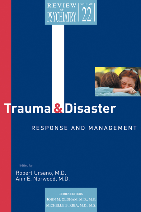 Trauma and Disaster Responses and Management - 
