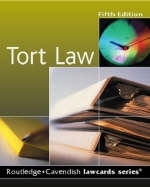 Cavendish: Tort Lawcards -  Routledge