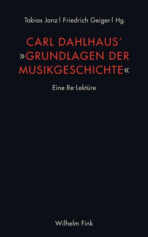 Carl Dahlhaus' Grundlagen der Musikgeschichte - 