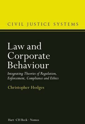 Law and Corporate Behaviour - Professor Christopher Hodges