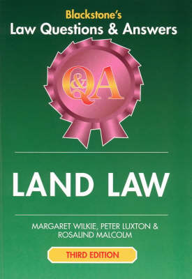 Land Law - Margaret Wilkie, Peter Luxton, Rosalind Malcolm