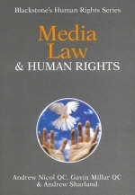 Media Law and  Human Rights - Mr. Andrew Nicol, Gavin Millar, Andrew Sharland, Andrew Nicol QC, Gavin Millar QC