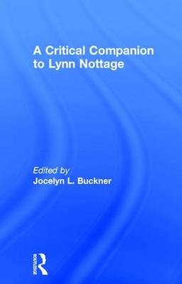 Critical Companion to Lynn Nottage - 