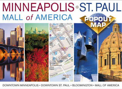 Minneapolis Popout Map -  Map Group