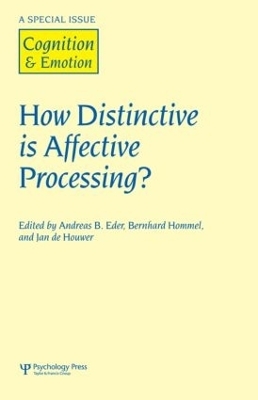 How Distinctive is Affective Processing? - 