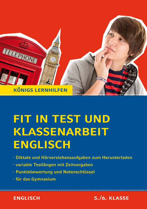 Fit in Test und Klassenarbeit – Englisch 5./6. Klasse Gymnasium - Sabine Huber, Elise Köhler-Davidson