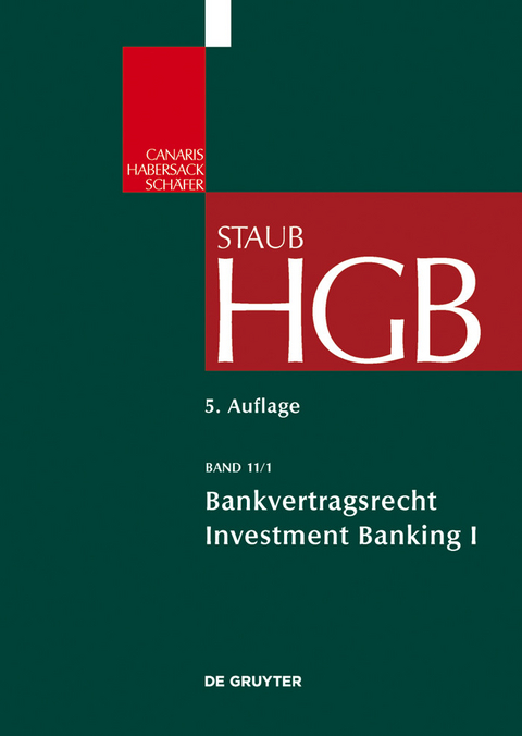 Bankvertragsrecht 1