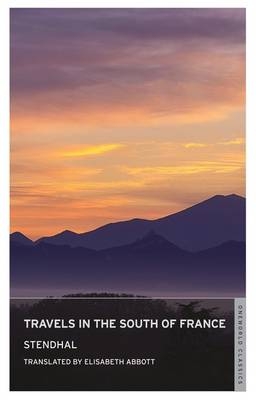 Travels in the South of France -  Stendhal