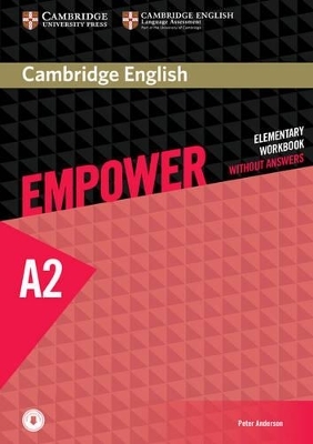 Cambridge English Empower Elementary Workbook without Answers with Downloadable Audio - Peter Anderson