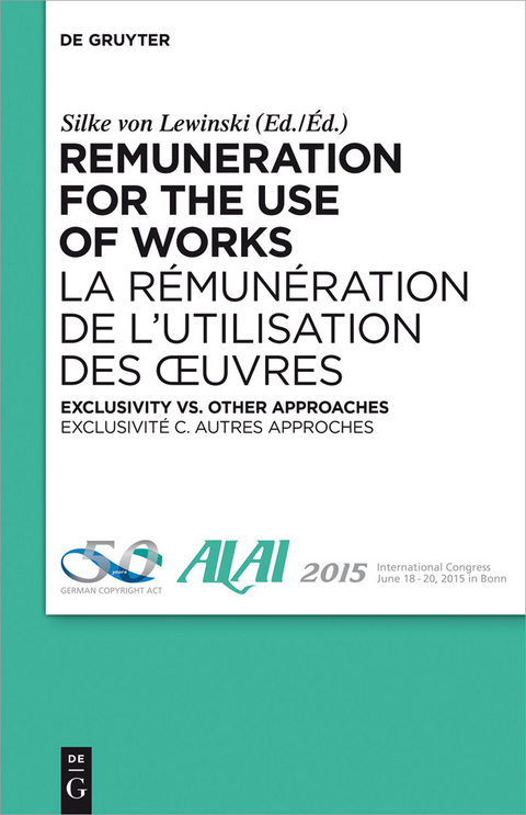 Remuneration for the Use of Works - 