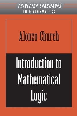 Introduction to Mathematical Logic - Alonzo Church