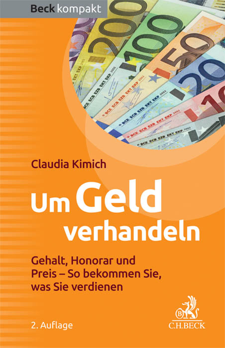 Um Geld verhandeln - Claudia Kimich