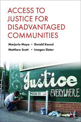 Access to Justice for Disadvantaged Communities -  Marjorie Mayo