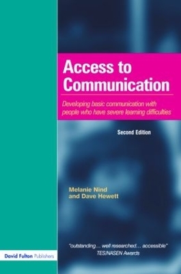 Access to Communication - Melanie Nind, Dave Hewett