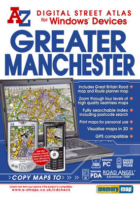 A-Z Greater Manchester Street Atlas -  Geographers' A-Z Map Company