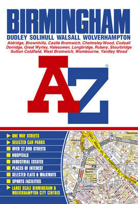 Birmingham Street Atlas -  Geographers' A-Z Map Company