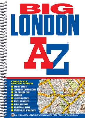Big London A-Z Street Atlas -  Geographers' A-Z Map Co Ltd