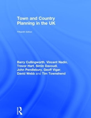 Town and Country Planning in the UK - Simin Davoudi, David Webb, Geoff Vigar, John Pendlebury, Tim Townshend