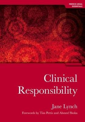 Clinical Responsibility - Jane Lynch, Senthill Nachimuthu