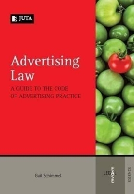 Advertising law - G. Schimmel