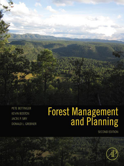 Forest Management and Planning -  Pete Bettinger,  Kevin Boston,  Donald L. Grebner,  Jacek P. Siry