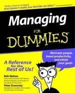 Managing For Dummies - Bob Nelson, Peter Economy