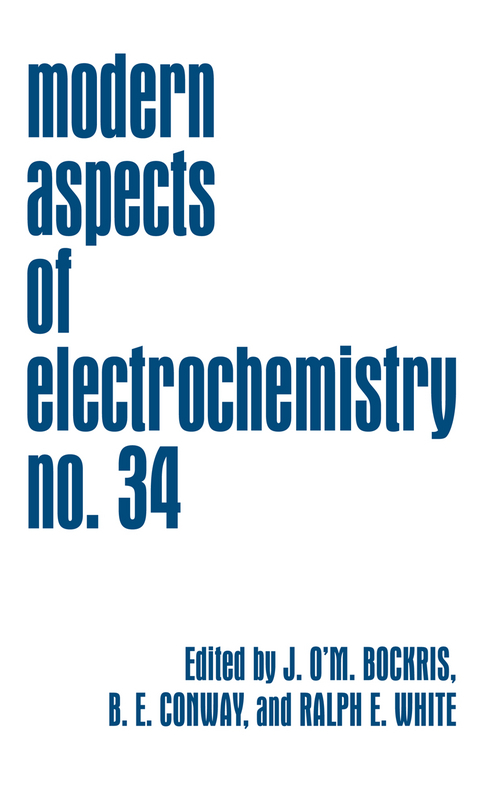 Modern Aspects of Electrochemistry 34 -  John O'M. Bockris