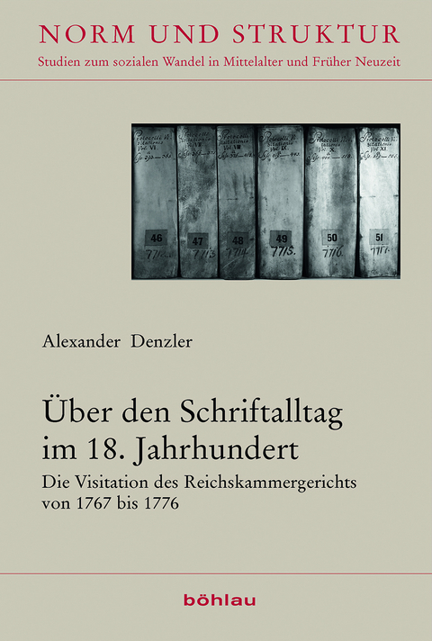 Über den Schriftalltag im 18. Jahrhundert - Alexander Denzler