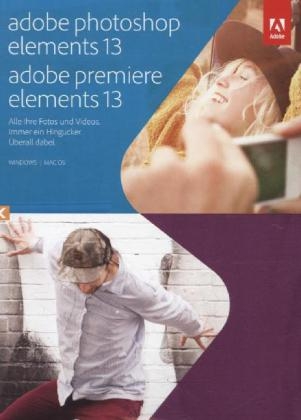 Adobe Photoshop & Premiere Elements 13, DVD-ROM