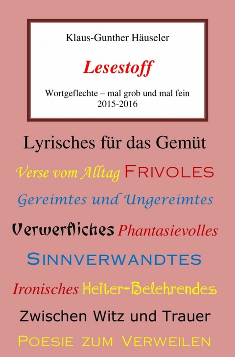 Lesestoff - Klaus-Gunther Häuseler