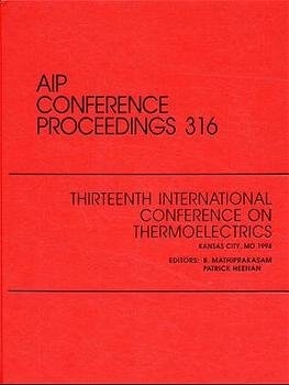 Thirteenth International Conference on Thermoelectrics - 