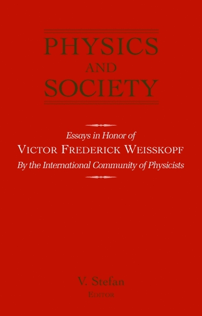 Physics and Society - 