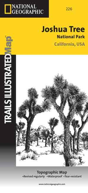 Joshua Tree National Park, California, USA -  Trails Illustrated