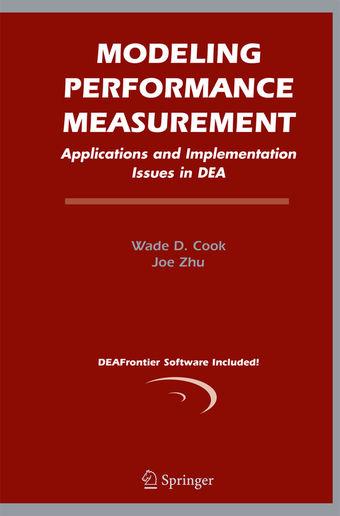 Modeling Performance Measurement - Wade D. Cook, Joe Zhu