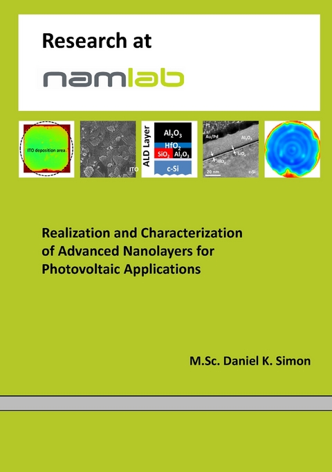Realization and Characterization of Advanced Nanolayers for Photovoltaic Applications -  Daniel K. Simon