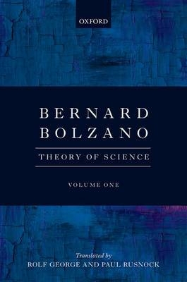 Theory of Science - Bernard Bolzano