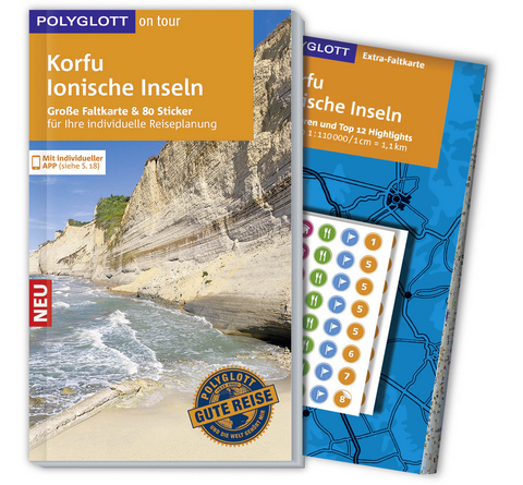 POLYGLOTT on tour Reiseführer Korfu/Ionische Inseln - Gerhard Crispin, Claudia Christoffel-Crispin, Konrad Dittrich, Uwe Lehmann, Manuela Blisse
