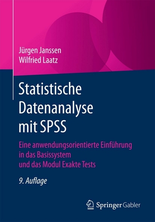 Statistische Datenanalyse mit SPSS - Jürgen Janssen; Wilfried Laatz