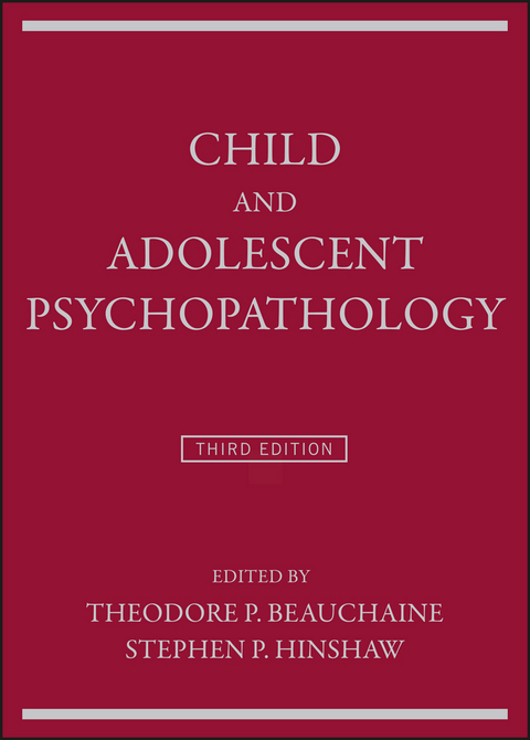 Child and Adolescent Psychopathology - 