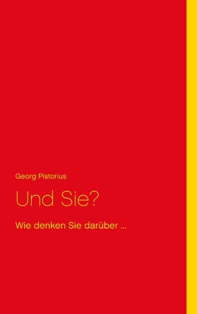 Und Sie? - Georg Pistorius