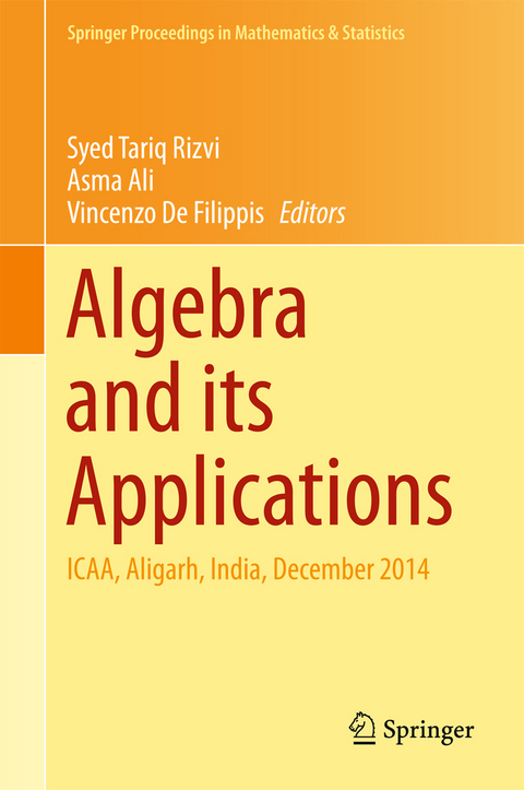 Algebra and its Applications - 