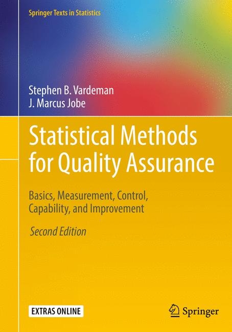 Statistical Methods for Quality Assurance -  J. Marcus Jobe,  Stephen B. Vardeman