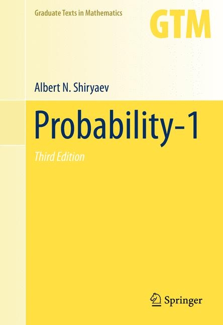 Probability-1 -  Albert N. Shiryaev