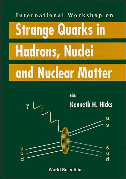 STRANGE QUARKS IN HADRONS, NUCLEI... - 