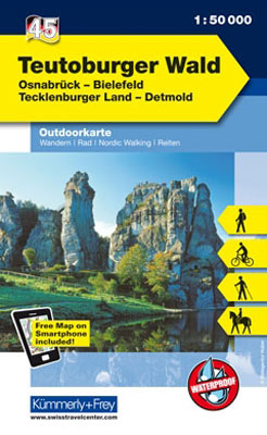 Teutoburger Wald, Osnabrück, Bielefeld, Tecklenburger Land, Detmold